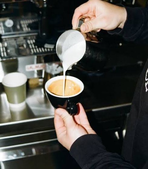 making-latte